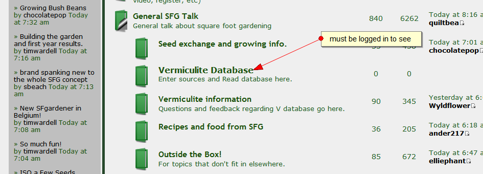 How to use the vermiculite database Forum_10