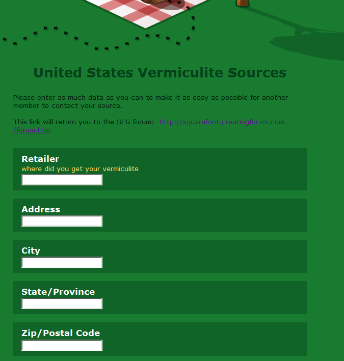 How to use the vermiculite database Us_ent10